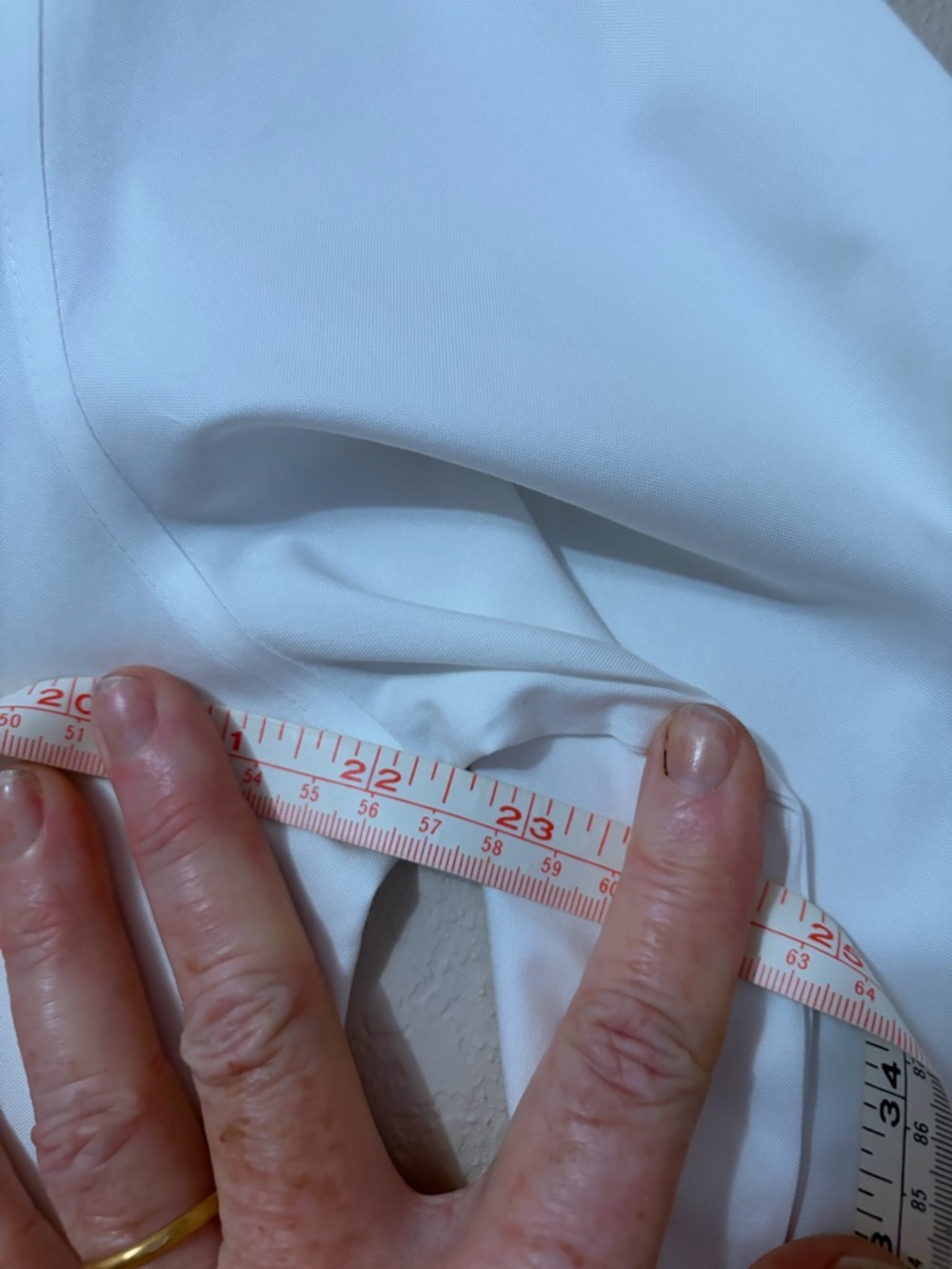 Chico’s White Wrinkle Resistant Button Down Shirt No-Iron Size 2 Large - Picture 6 of 8